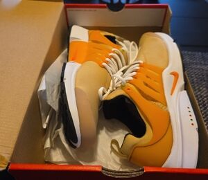 Nike Red Shoe Box with White Label